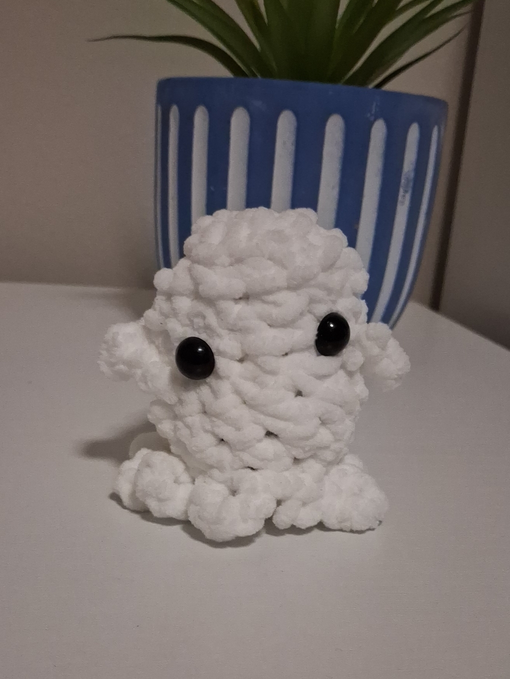 White Crochet Ghost